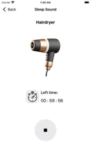 baby sleep sounds bedtime fan iPhone Captures Décran 4