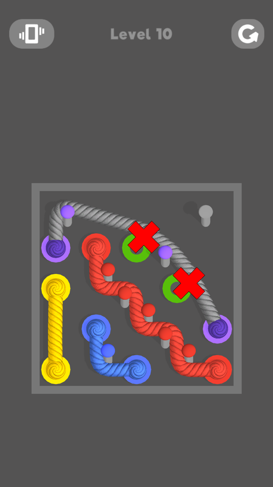 #2. Connect Ropes 3D (iOS) 由: Marat Giliazov