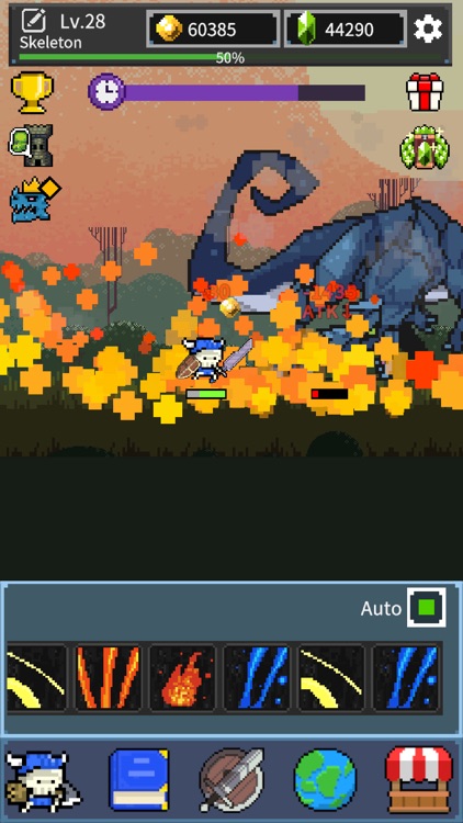 Idle Skeleton - Pixel RPG screenshot-4