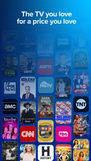 sling: live tv, sports & news iphone screenshot 1