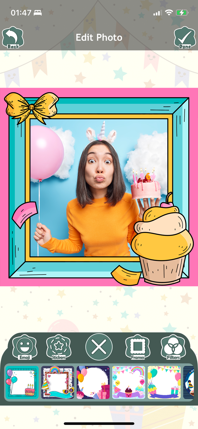 Happy Birthday Photo Frames