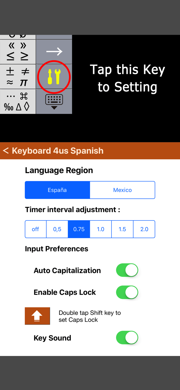 K4us Spanish Keyboard