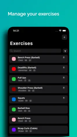 Game screenshot Liftbear - Strength Log apk