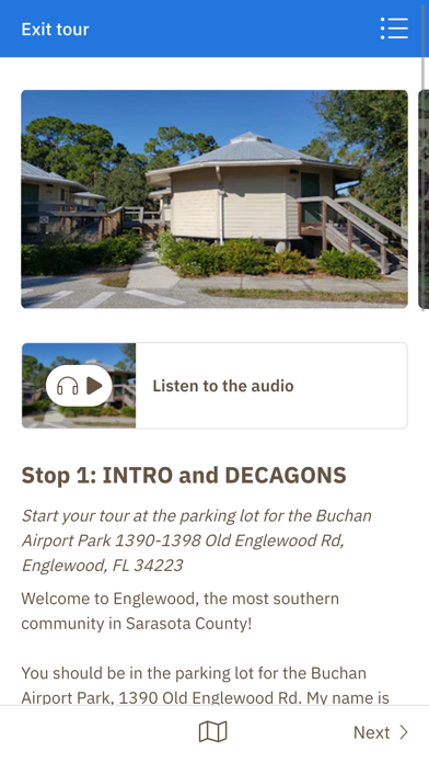 Sarasota County Auto Tours Screenshot
