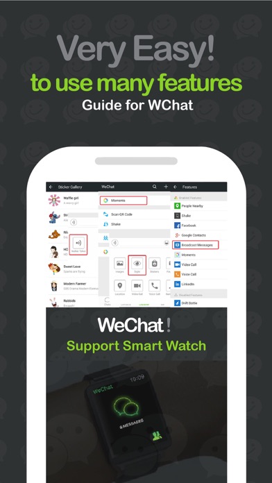 Guide for WChat Messenger Screenshot