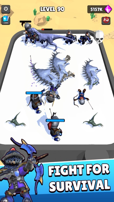 Dino Merge - Dinosaur Battle Screenshot