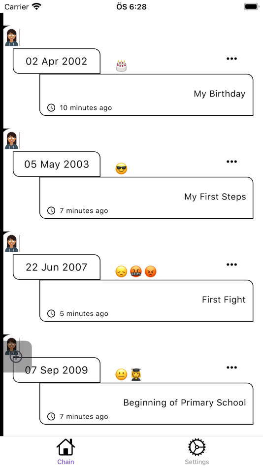 #10. Life Chain (iOS) Podle: aylin komutgan