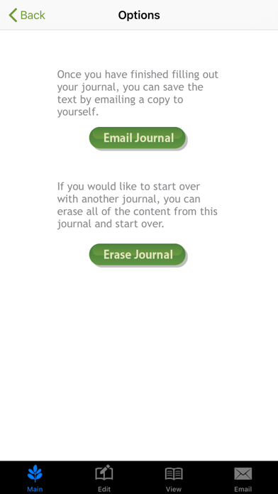 Patient Journal Screenshot
