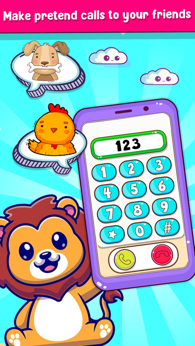Toddlers Baby Phone Games Screenshot