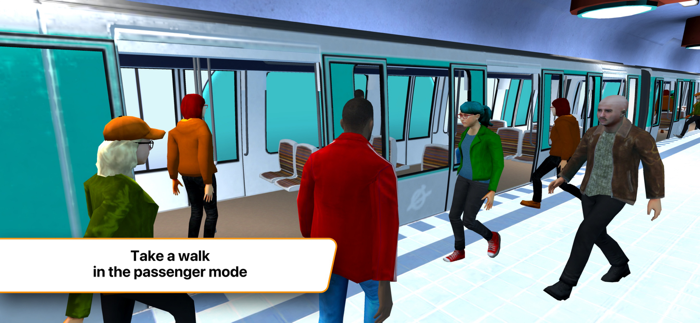 Paris Métro Subway Driving