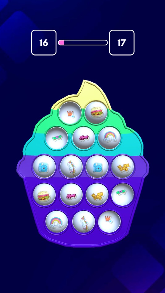 #7. Pop It Fidget Ball Popper! (iOS) 由: Fatmee Waqar