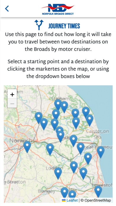 Norfolk Broads Direct Screenshot