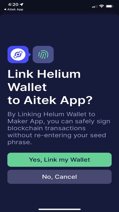 Aitek App Screenshot