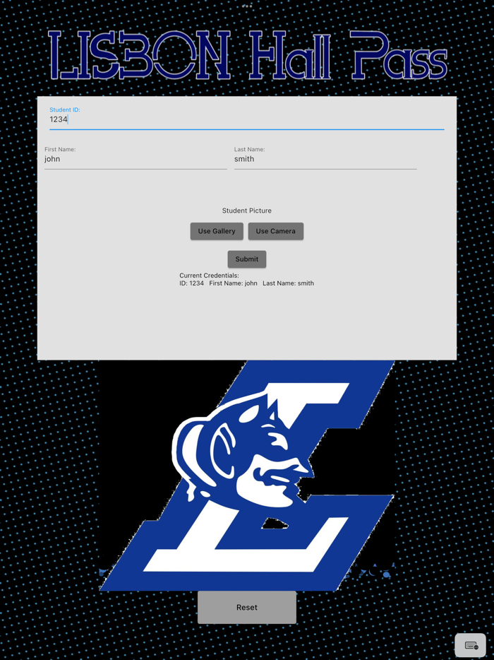 Lisbon Schools Hall Pass