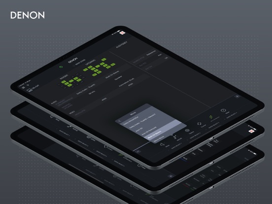 Denon AVR Remote iPad app afbeelding 1