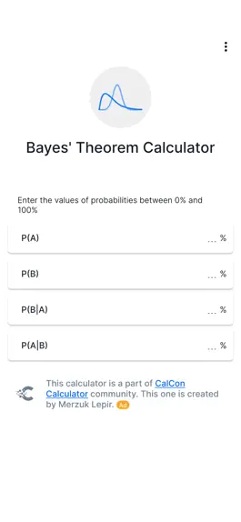 Game screenshot Bayes Theorem Calculator mod apk