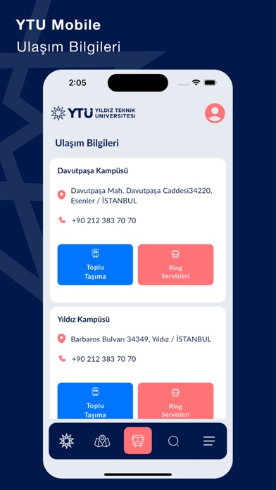 YTÜ Mobil Screenshot