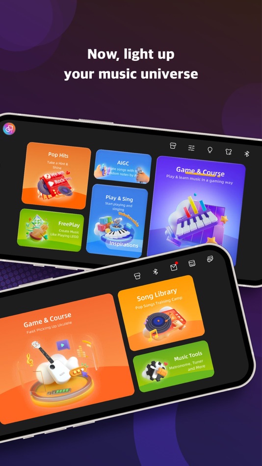 #3. PopuMusic - PopuPiano/tar/lele (iOS) Bởi: Beijing Visual & Sense Technology Co., Ltd.