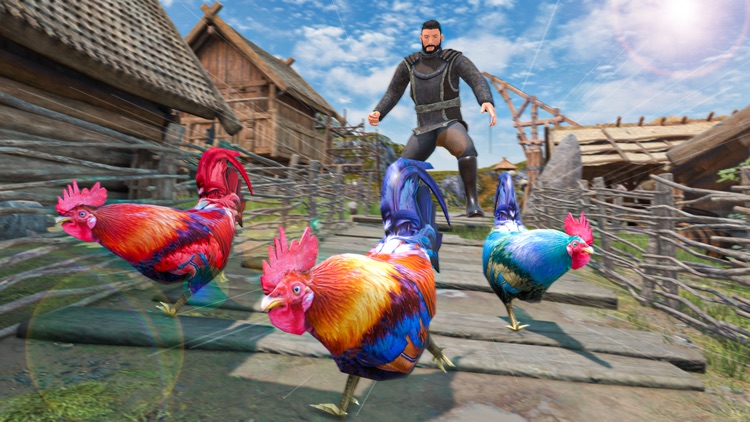 Wild Rooster Chicken Simulator