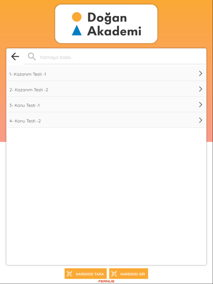 Doğan Akademi Video Çözüm