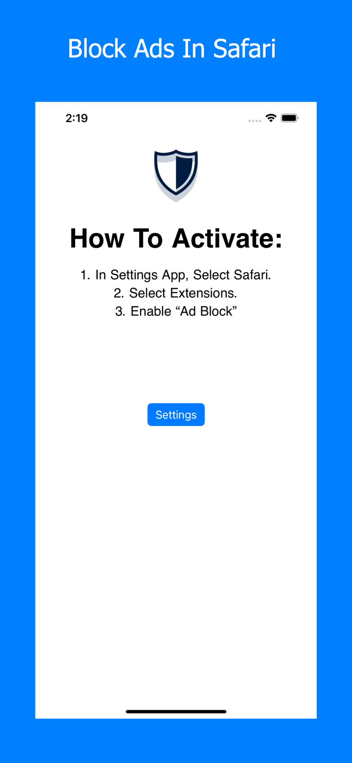 Browser Ad Block Extension