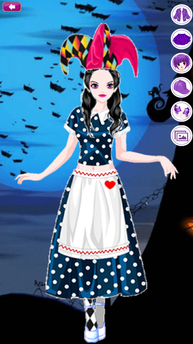 Halloween DressUp Costume Game Screenshot