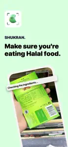 Shukran - Halal Food Checker screenshot #1 for iPhone