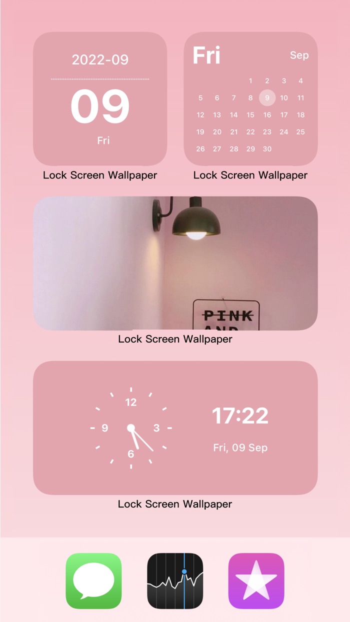 Lock Screen Wallpapers Widget