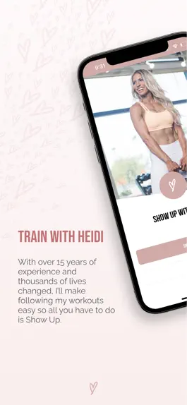 Game screenshot Show Up Fitness App by Heidi apk