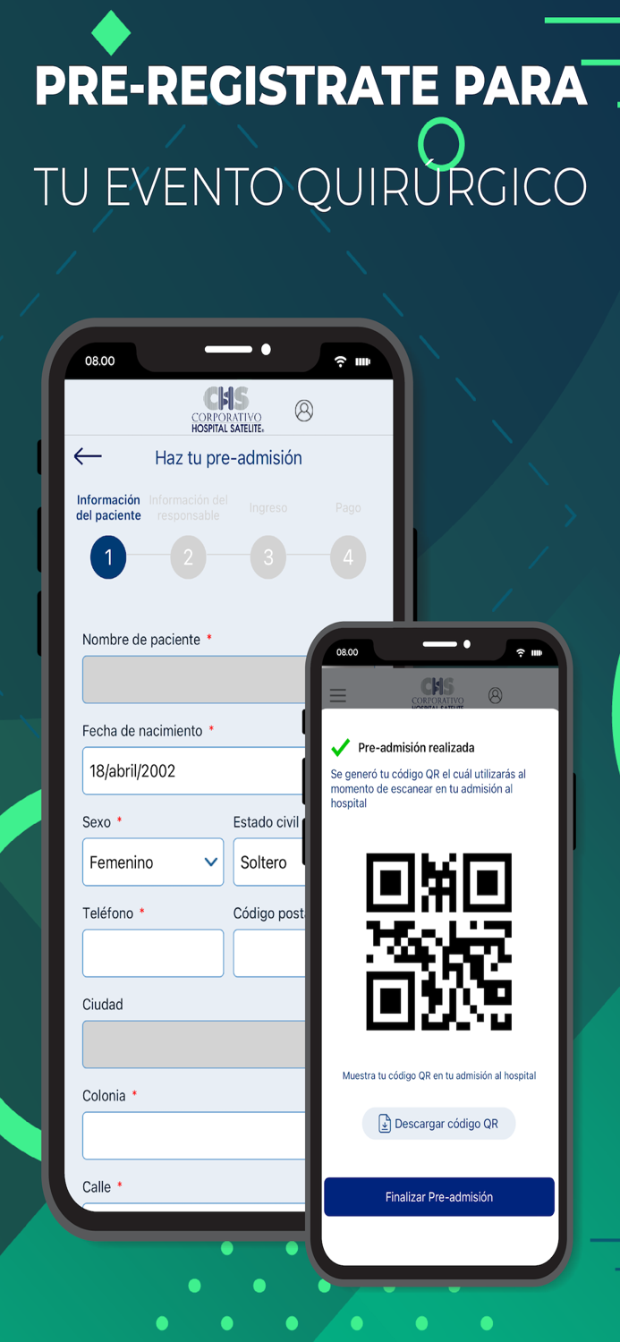 Hospital Satélite Pacientes