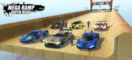 Game screenshot Super Hero Mega Ramp Car Stunt mod apk