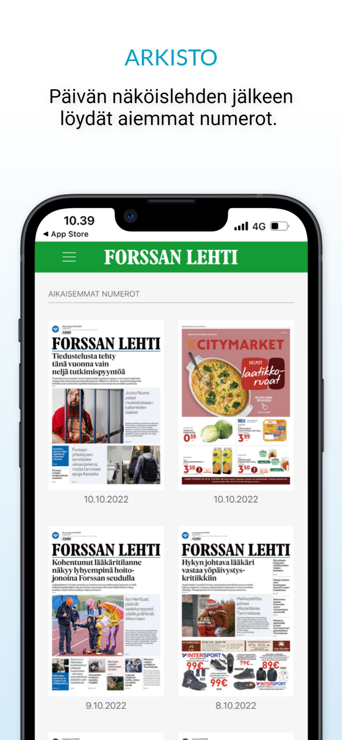 Forssan Lehti -sovellus