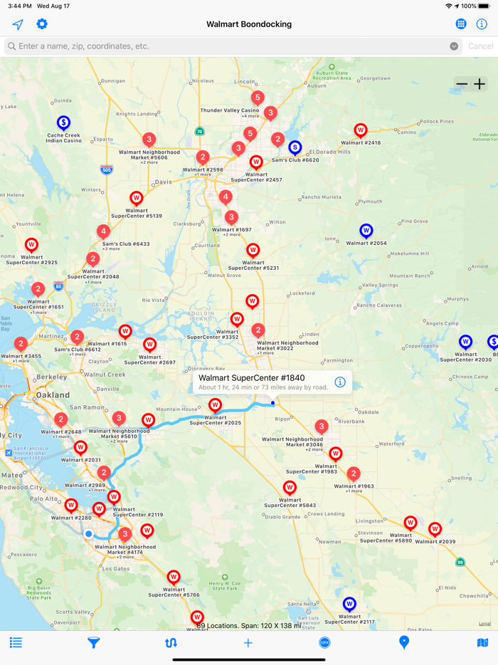 Boondocking at Walmart Stores