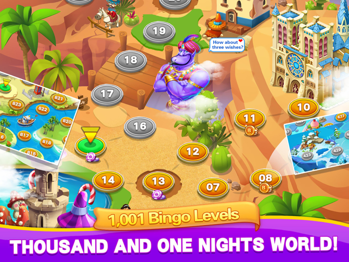 Bingo 1001 Nights - Bingo Game