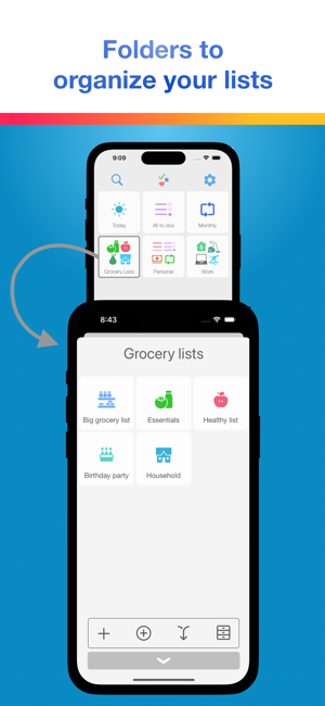 ‎Life Lists: To do & groceries Screenshot