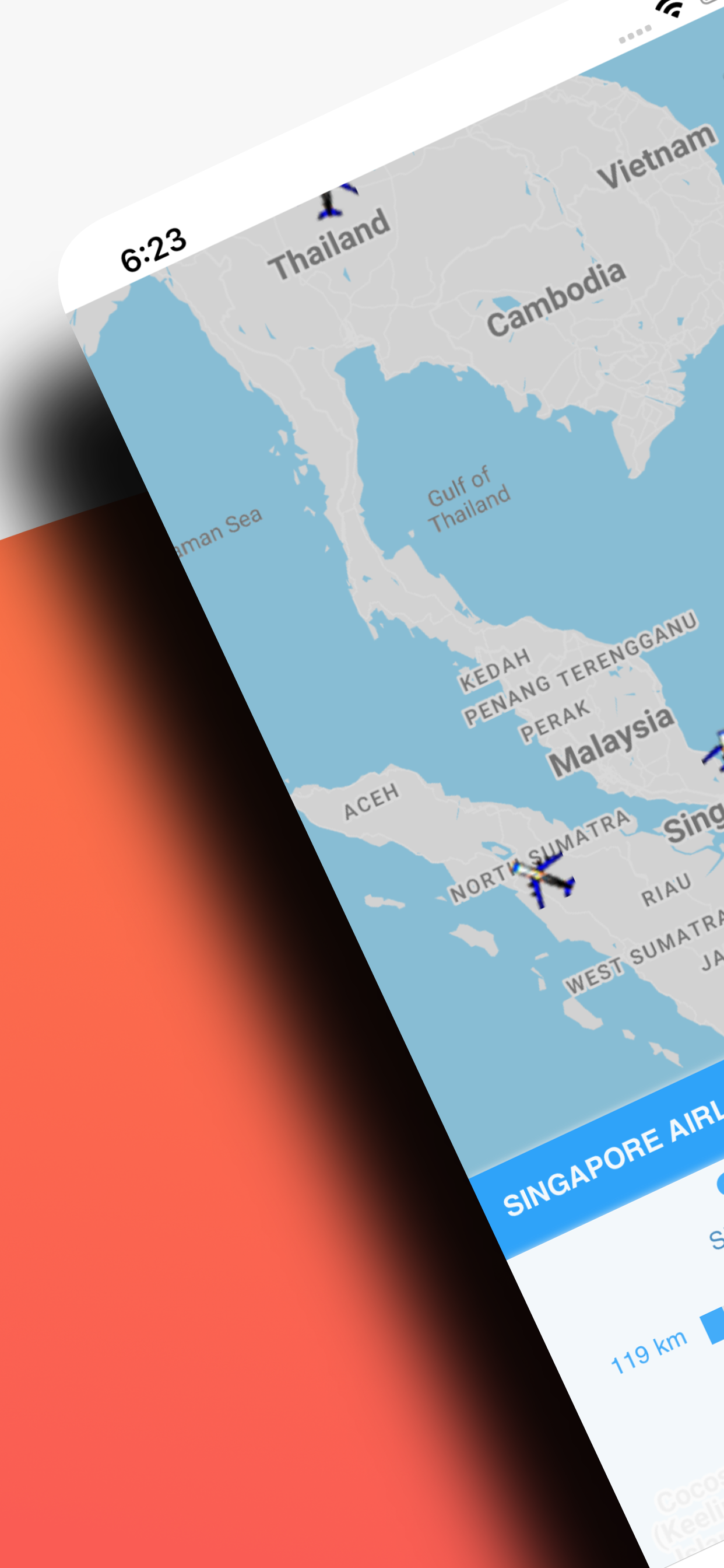SIA: Singapore Airlines Radar