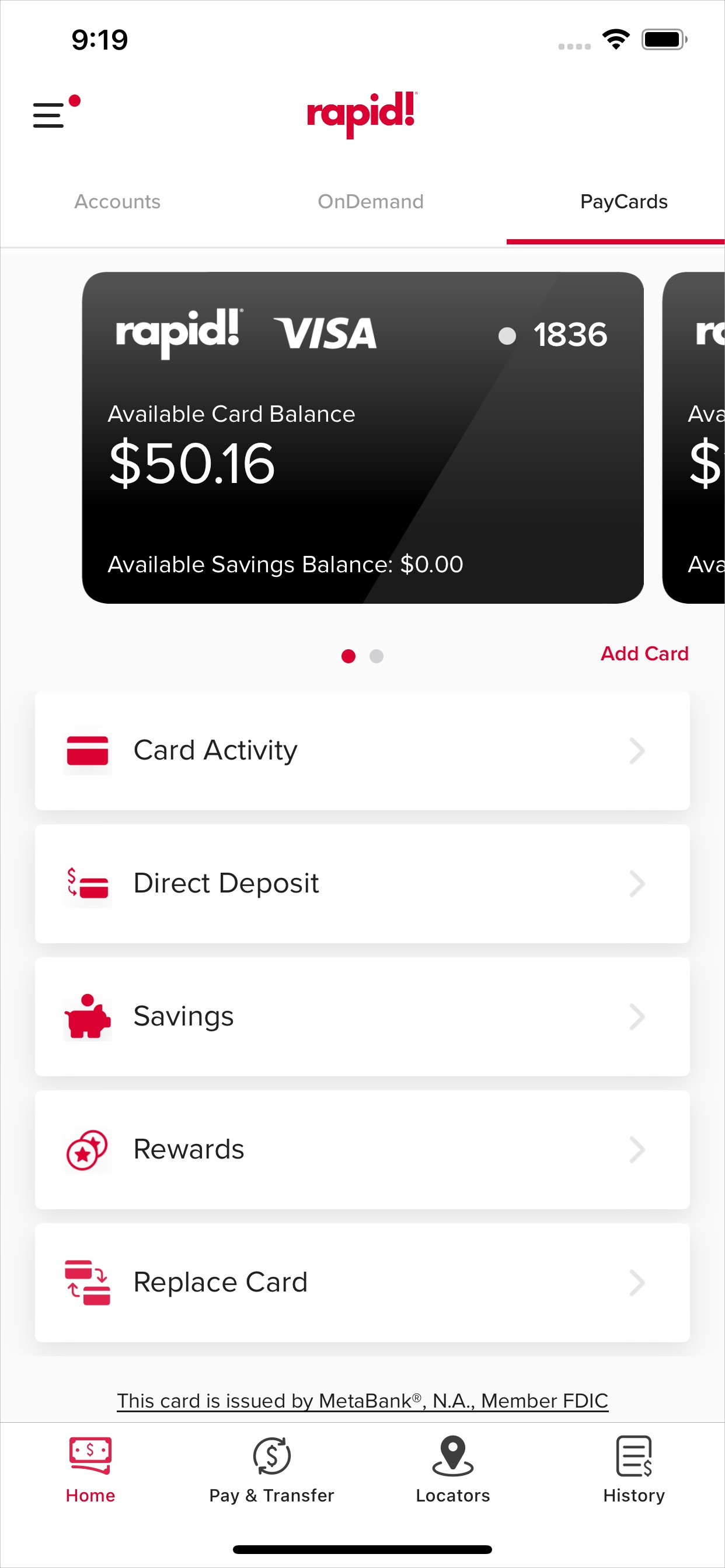 rapid! Pay screenshot 5