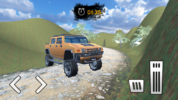 Off-road Jeep Mud Driving Sim