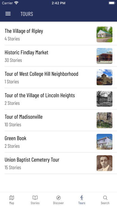 Cincinnati Sites & Stories Screenshot