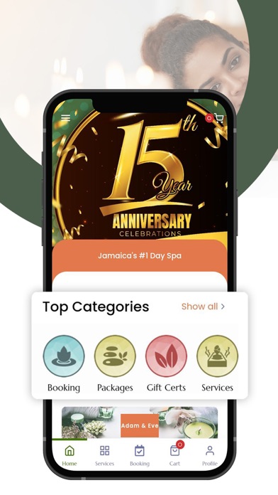 Adam & Eve Day Spa Screenshot