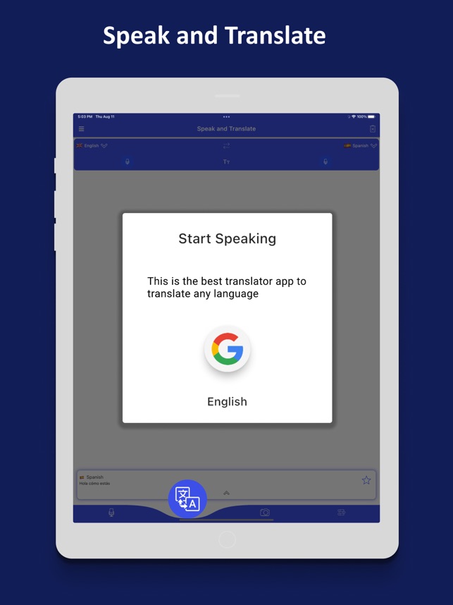 speak & translate - Çevirmen App Store'da