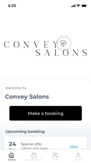 convey salons iphone screenshot 1