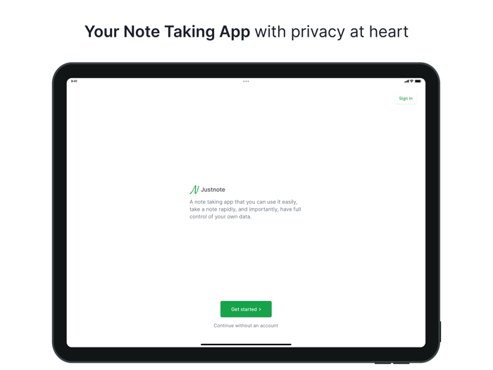 Justnote - Note Taking App