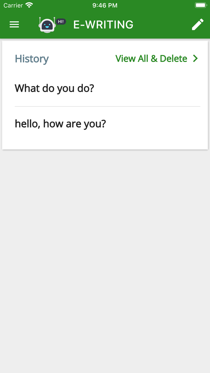 E-Writing  AI Grammar Checker