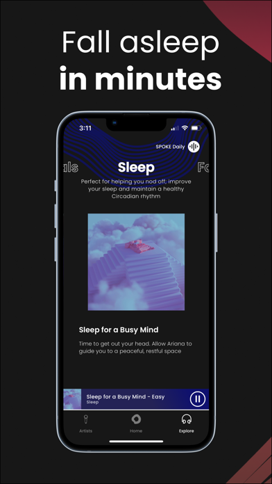 SPOKE: Music, Meditate, Sleep Screenshot