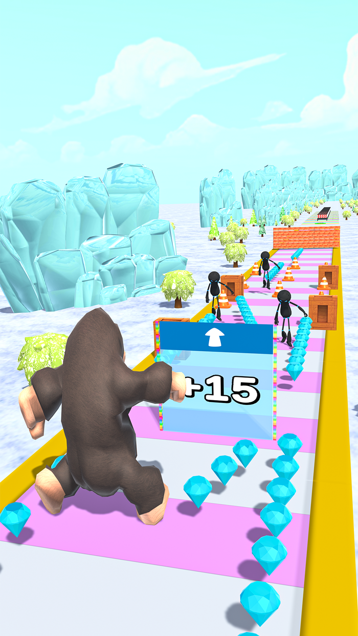 Gorilla Run- Bigfoot Runner