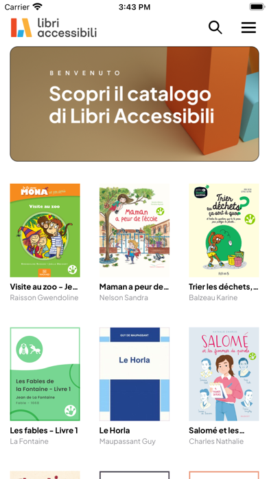 Libri Accessibili Screenshot
