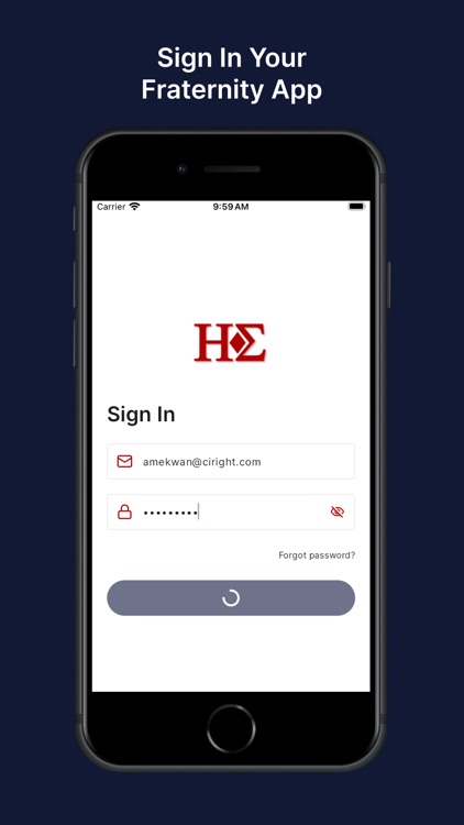 Fraternity App