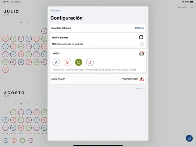 Captura 3 MIP Calendario iphone