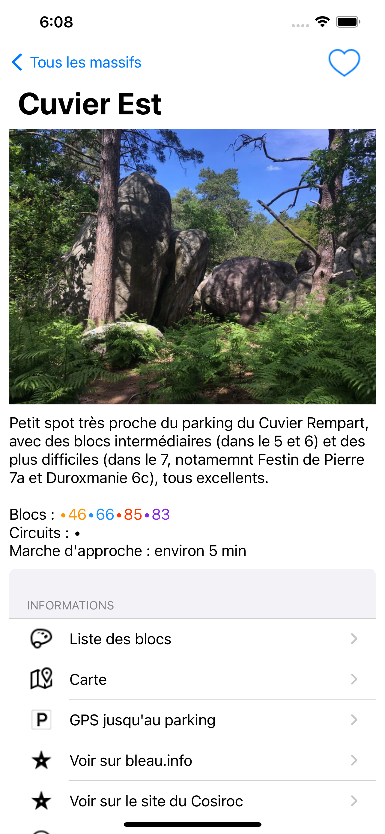 Topo Bleau